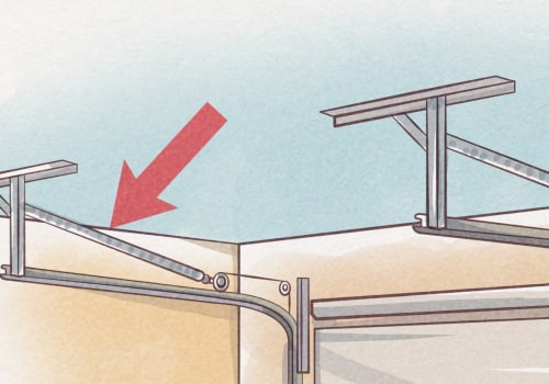 Can you replace a garage door without replacing the tracks?